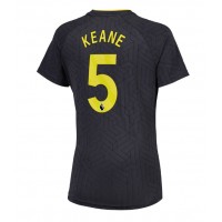 Maglia Calcio Everton Michael Keane #5 Seconda Divisa Donna 2024-25 Manica Corta